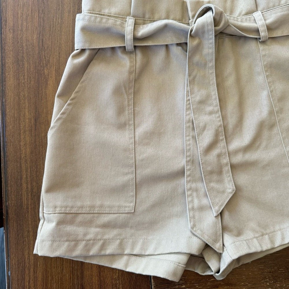STEVE MADDEN SEASIDE CINCH SHORT‎   KAHKI WOMEN’S SIZE SMALL - Picture 2 of 14
